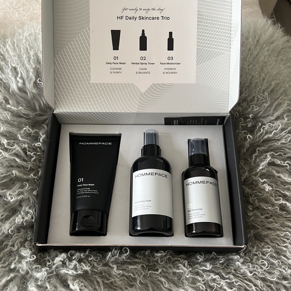 HOMMEFACE Daily skincare trio set - Picture 2 of 2